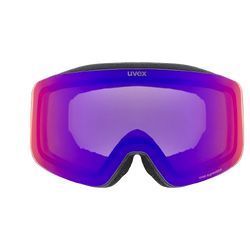 Uvex PWDR FM Black Matt/Mirror Ruby - 2025/26