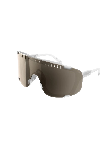 Ochelari de soare POC Devour Transparant Crystal/Clarity Trail/Partly Sunny Silver