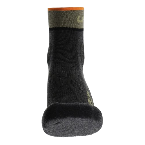 Șosete de exterior UYN Man Trekking One Low Cut Socks Anthracite/Green