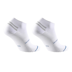 Șosete de exterior UYN Unisex All Round Low Cut 2Pack White/White