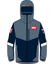 Geaca de schi Helly Hansen Jr Elevate Jacket/Washed Navy NSF - 2025/26