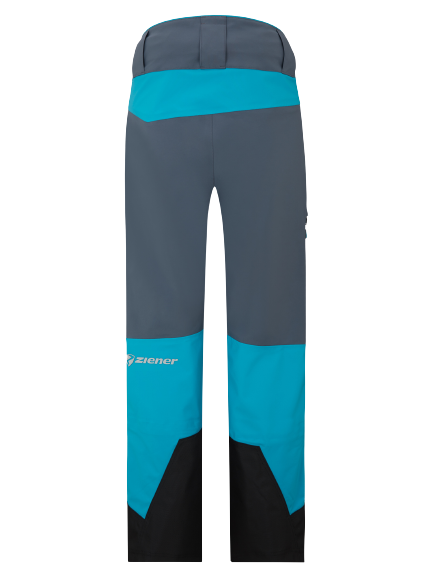 Pantaloni de schi Ziener Tewes Full-Zip Man Carribean Ombre - 2024/25