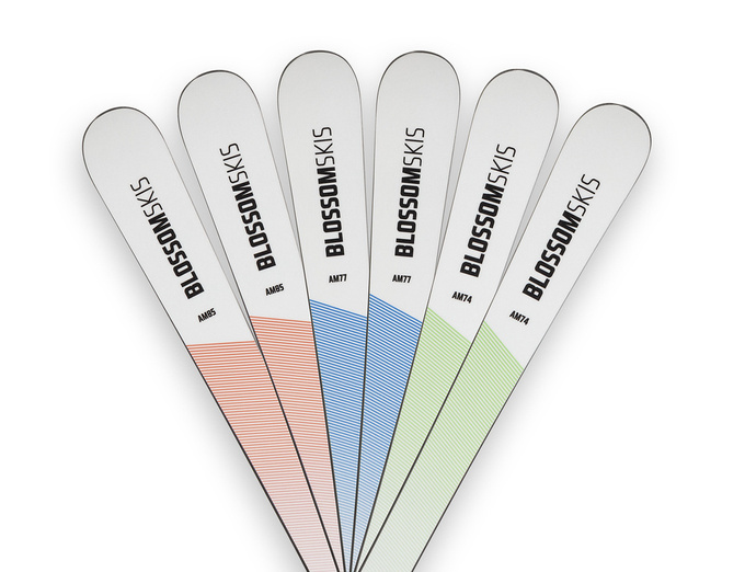 Schiuri Blossom Skis Turbo AM85 Multiflex + PRD 12 - 2024/25