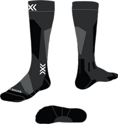 Șosete X-socks Ski Discover Merino OTC X Black/Grey - 2024/25