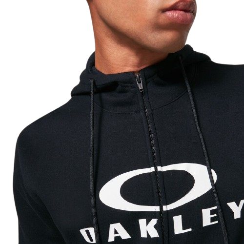 Hanorac Oakley Bark FZ Hoodie 2.0 Black/White