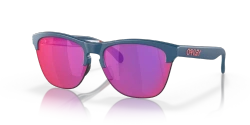 OAKLEY Tour De France Frogskins Lite Prizm Road Lenses/Mate Poseidon Frame Eyewear - 2022