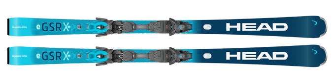 Schiuri HEAD Worldcup Rebels E.GSR + PR 11 GW Brake [G] 78 mm Matt Black/Speed Blue - 2025/26