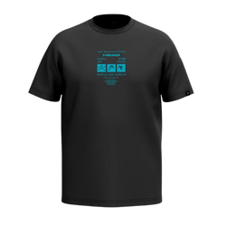 Tricoul HEAD WCR T-Shirt Junior Black - 2025/26