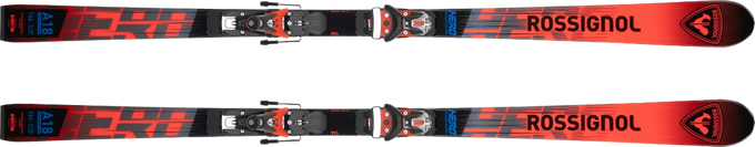Schiuri Rossignol Hero Athlete GS PRO 126 -171 R21 + SPX 12 GW B80 Hot Red - 2025/26