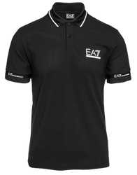 Tricou Emporio Armani Man Jersey Polo Black