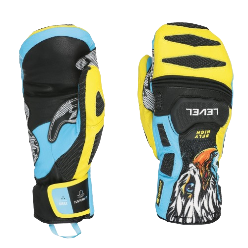 Level Cupa SQ CF Mitt Yellow/Blue - 2025/26