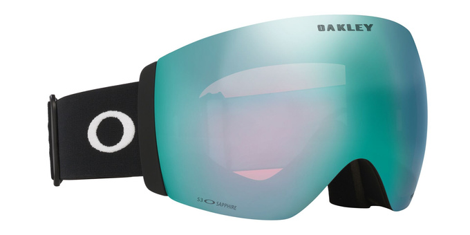 Ochelari de schi Oakley Flight Deck Pro L Matte Black/Prizm Snow Sapphire Iridium + Additional lens Prizm Snow Iced Iridium - 2025/26