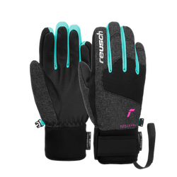 Mănuși Reusch Simon R-TEX XT Junior Black Melange/Bachelor Button/Knockout Pink - 2024/25