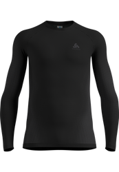 Tricou Termic Odlo Perfomance Warm BL Top Crew Neck L/S Man Black - 2025/26