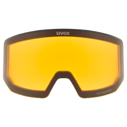 Uvex lace ATTRACT FM Black Matt/Mirror Opal + spare lens - 2025/26