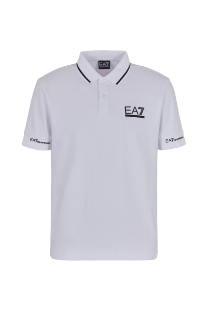 Tricou Emporio Armani Man Jersey Polo White
