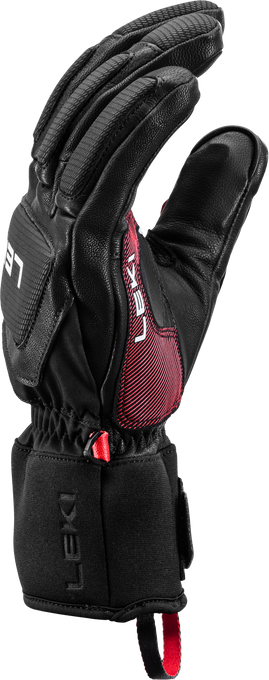 Mănuși LEKI Griffin Pro 3D Black/Red - 2025/26