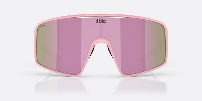 Ochelari de vedere BLIZ P001 Frame Matte Powder Pink with Brown W Rose Multi Lenses