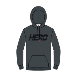 Băiat Rossignol Hero Hoodie Onyx Grey - 2023/24