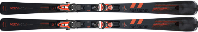 Schiuri Rossignol Forza 60° V-Ti + Nx 12 Konect GW B80 Black Hot Red - 2024/25
