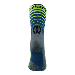 Șosete de exterior UYN Man Runner's Five Socks Blue/Yellow Fluo