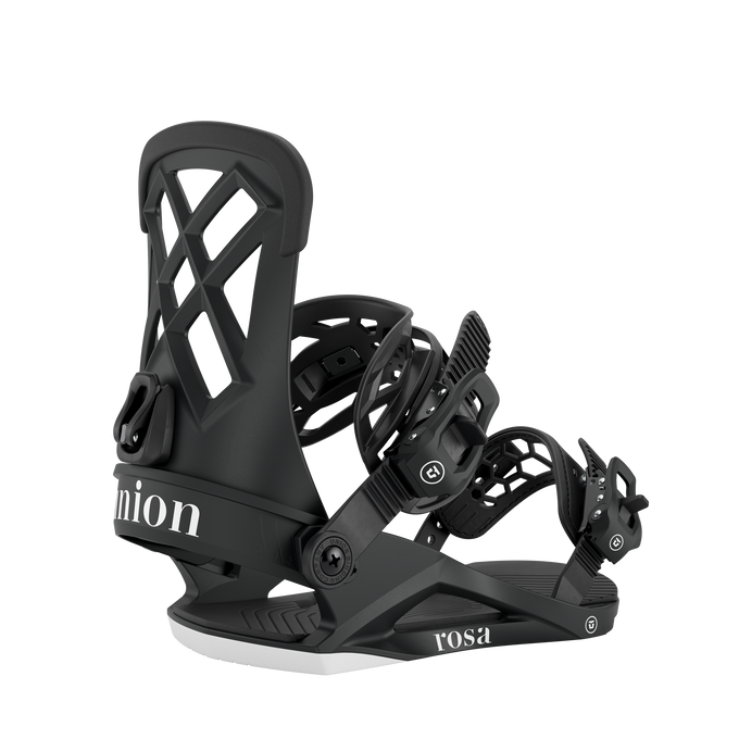 Legaturi Snowboard Union Rosa Black (Woman)- 2025/26