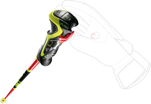 LEKI Venom SL 3D Red - 2025/26