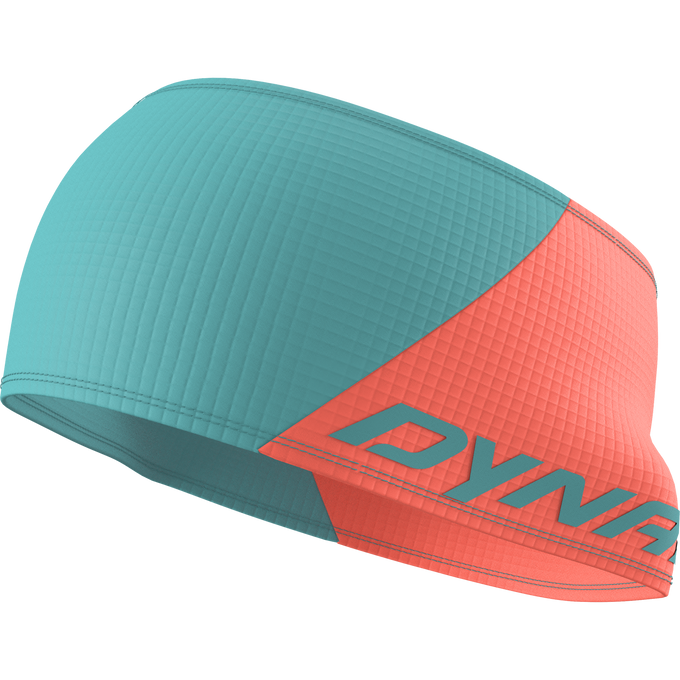 Bandă pentru cap Dynafit Upcycled Polartec Headband Hot Coral/Brittany Blue - 2025/26