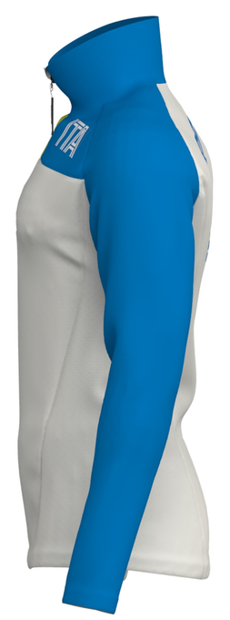 Jachetă Polar Kappa 6CENTO 687BK ITA White Coconut/Blue - 2024/25
