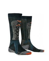 Șosete X-Socks Ski Energizer LT 4.0 Petrol/Stone Grey Melange - 2023/24