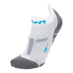 Șosete de exterior UYN Man Run 2in Socks White/Grey