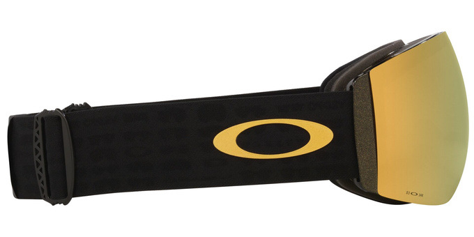 Ochelari de schi Oakley Flight Deck Pro L Mettalic Black Gold/Prizm 24K + Additional lens Prizm Snow Iced Iridium - 2025/26