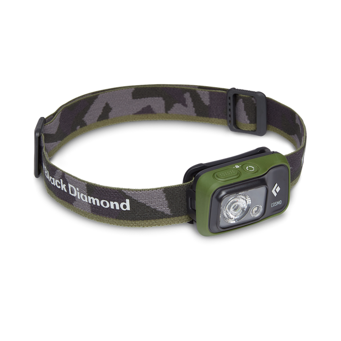 Lanternă frontală Black Diamond Cosmo 350 Headlamp Dark Olive - 2023/24