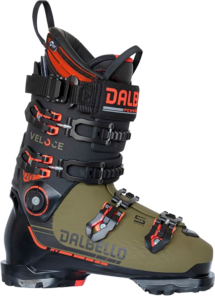 Clapari schi Dalbello Veloce 120 MV Black/Olive - 2025/26
