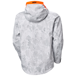 Geaca de ski Helly Hansen Sogn Shell 2.0 Jacket Grey Fog Snow Camo Aop - 2024/25 