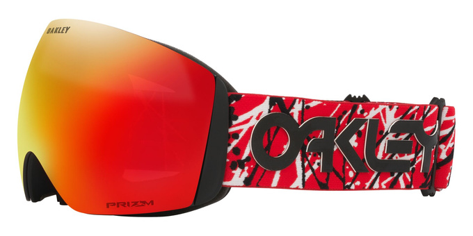 Ochelari de schi Oakley Flight Deck L Red Eddie/Prizm Snow Torch Iridium - 2025/26
