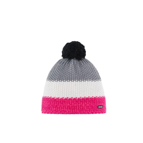 Șapcă Eisbar Star Pompon MÜ Gray/White/Pink - 2025/26