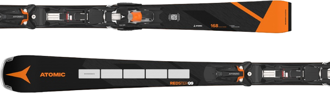 Schiuri Atomic Redster Q9 Revoshock S + X 12 GW Black/Orange - 2024/25