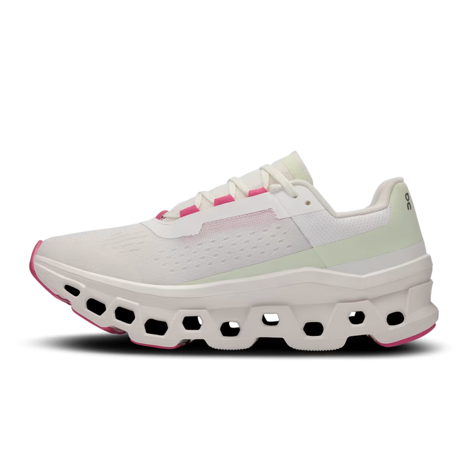 Pantofi pentru femei On Running Cloudmonster White/Lima