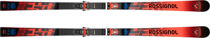 Schiuri Rossignol Hero Athlete GS 170-182 R22 + Spx 15 Rockerace Hot Red - 2025/26
