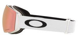 Ochelari de schi Oakley Flight Deck M Matte White/Prizm Rose Gold - 2025/26