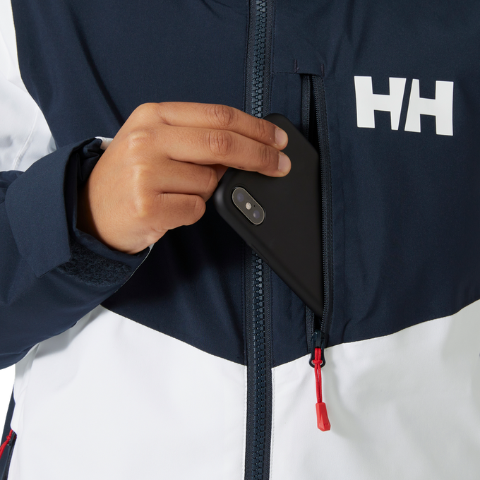 Geaca de schi Helly Hansen Jr Elevate Jacket Navy - 2024/25