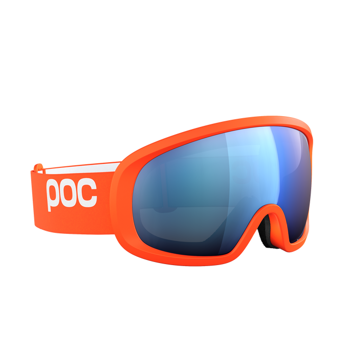 Ochelari de schi POC Fovea Mid Zink Orange/Partly Sunny Blue - 2025/26