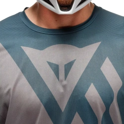 Tricou de ciclism Dainese HgAER Jersey Ss Blue/Grey