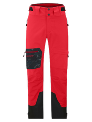 Pantaloni de schi Ziener Tewes Full-Zip Man Red Black Foggy - 2024/25
