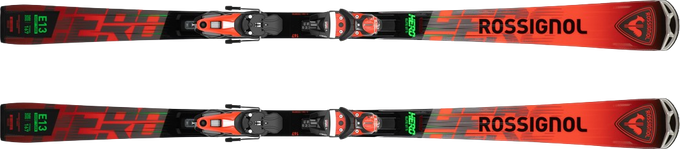 Schiuri Rossignol Hero Elite ST TI Konect + Nx 12 Konect GW B80 Black Hot Red - 2025/26