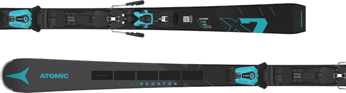 Schiuri Atomic Redster X7 Revoshock C + MI 12 GW Black/Teal - 2024/25