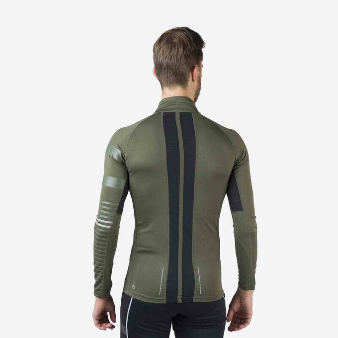 ROSSIGNOL Poursuite 1/2 Zip tricou verde - 2022/2023