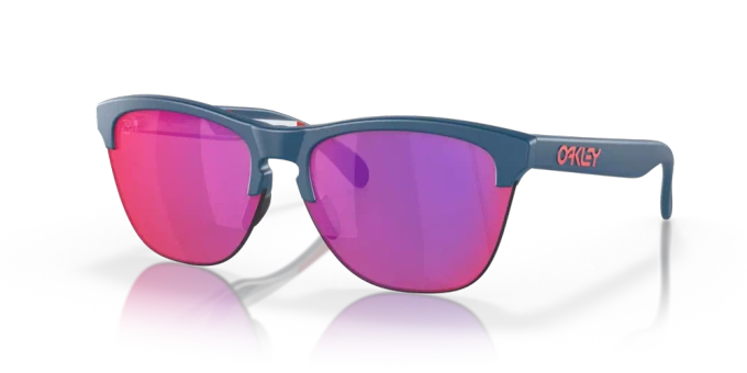 OAKLEY Tour De France Frogskins Lite Prizm Road Lenses/Mate Poseidon Frame Eyewear - 2022