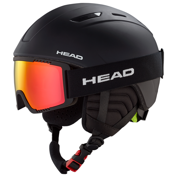 Ochelari de protecție HEAD Contex Youth FMR Red/Black - 2025/26